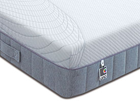 6ft Super King Size Breasley Uno Comfort Memory Pocket Firm Mattress