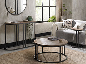 Bentley Designs  Chevron Weathered Ash Collection